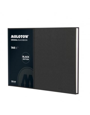 BLACKBOOK MOLOTOW BLACK EDITION DIN A4 - HORIZONTAL