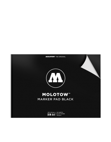 MOLOTOW BLACK PAD A4