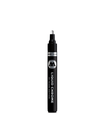 ROTULADOR EFECTO CROMADO MOLOTOW LIQUID CHROME 4MM