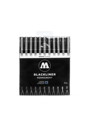 PACK ROTULADORES BLACKLINER MOLOTOW X11
