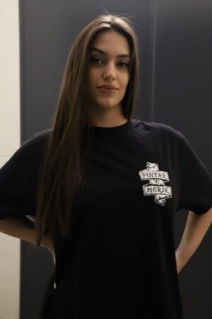 CAMISETA PINTAR O MORIR NEGRA